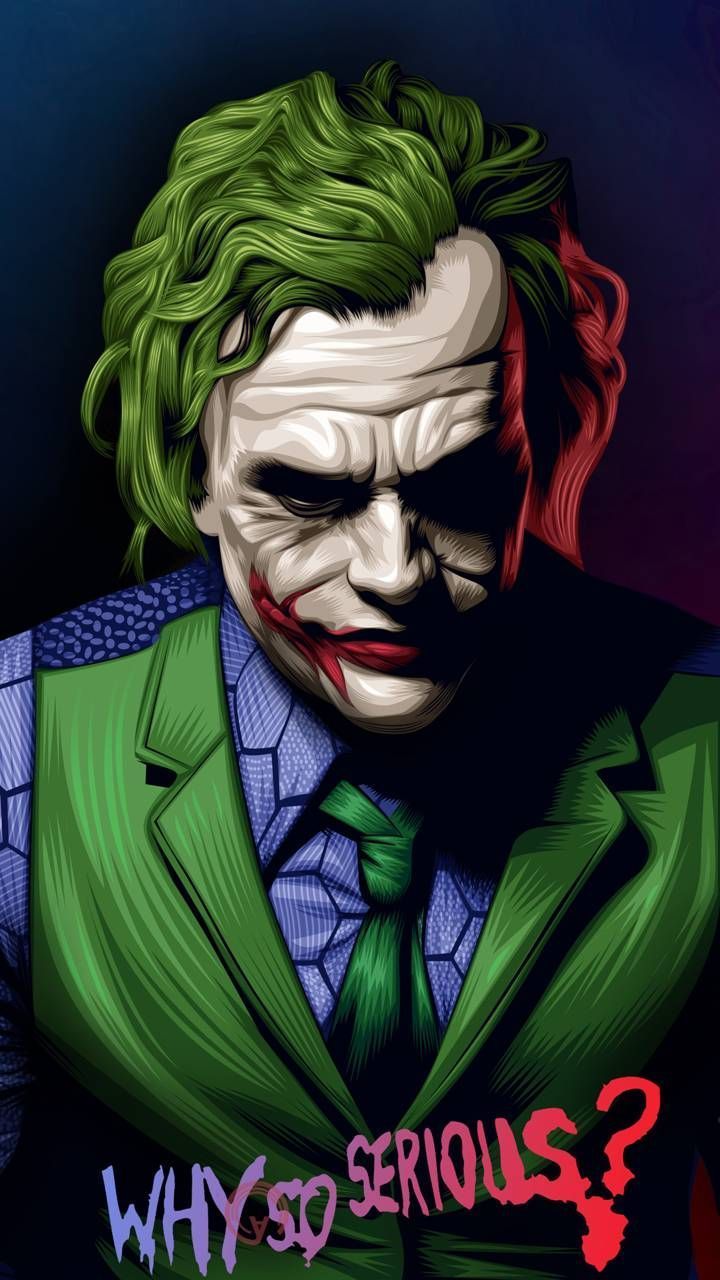 Minimal Joker Art Wallpapers