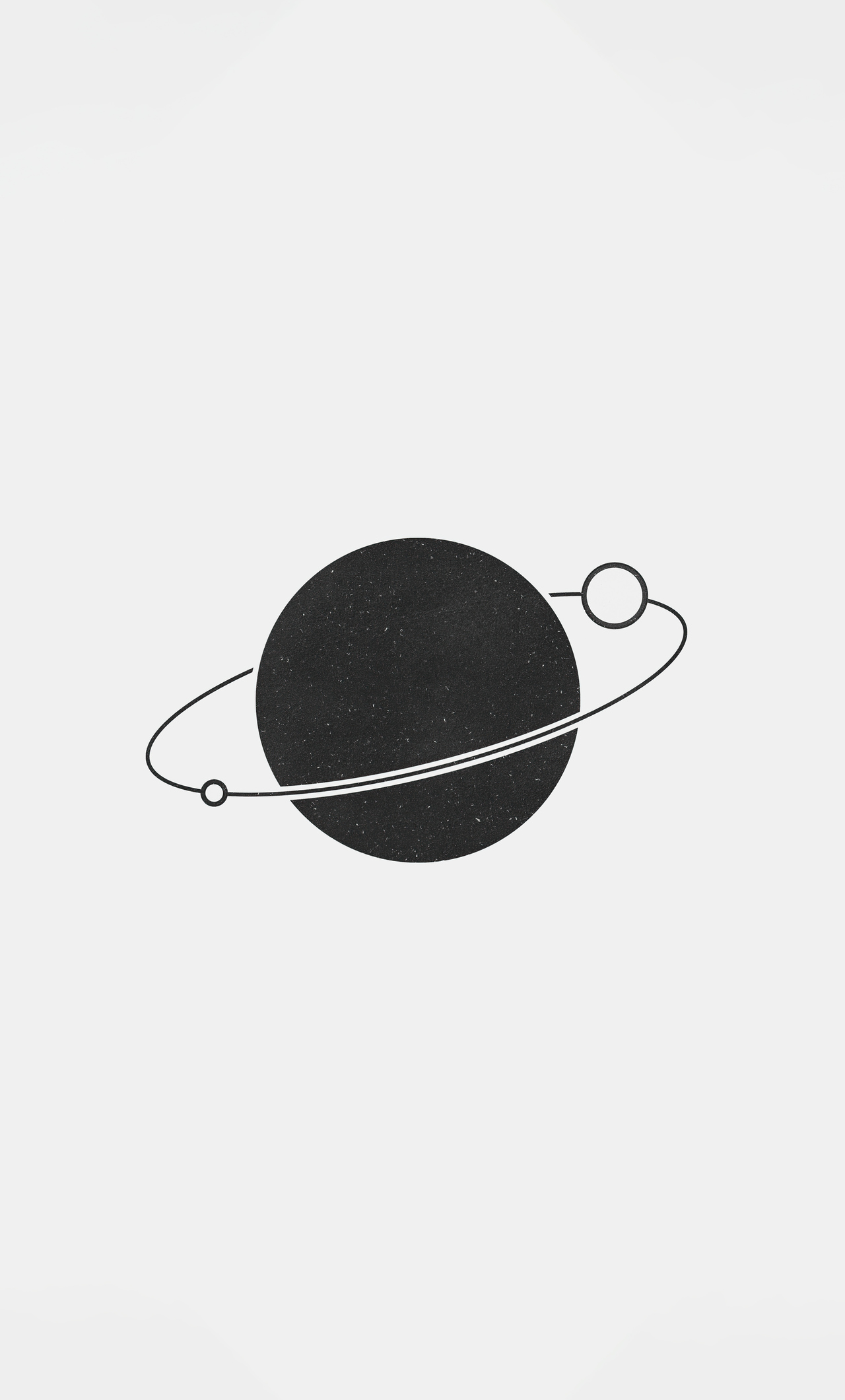 Minimal Planet Art Wallpapers