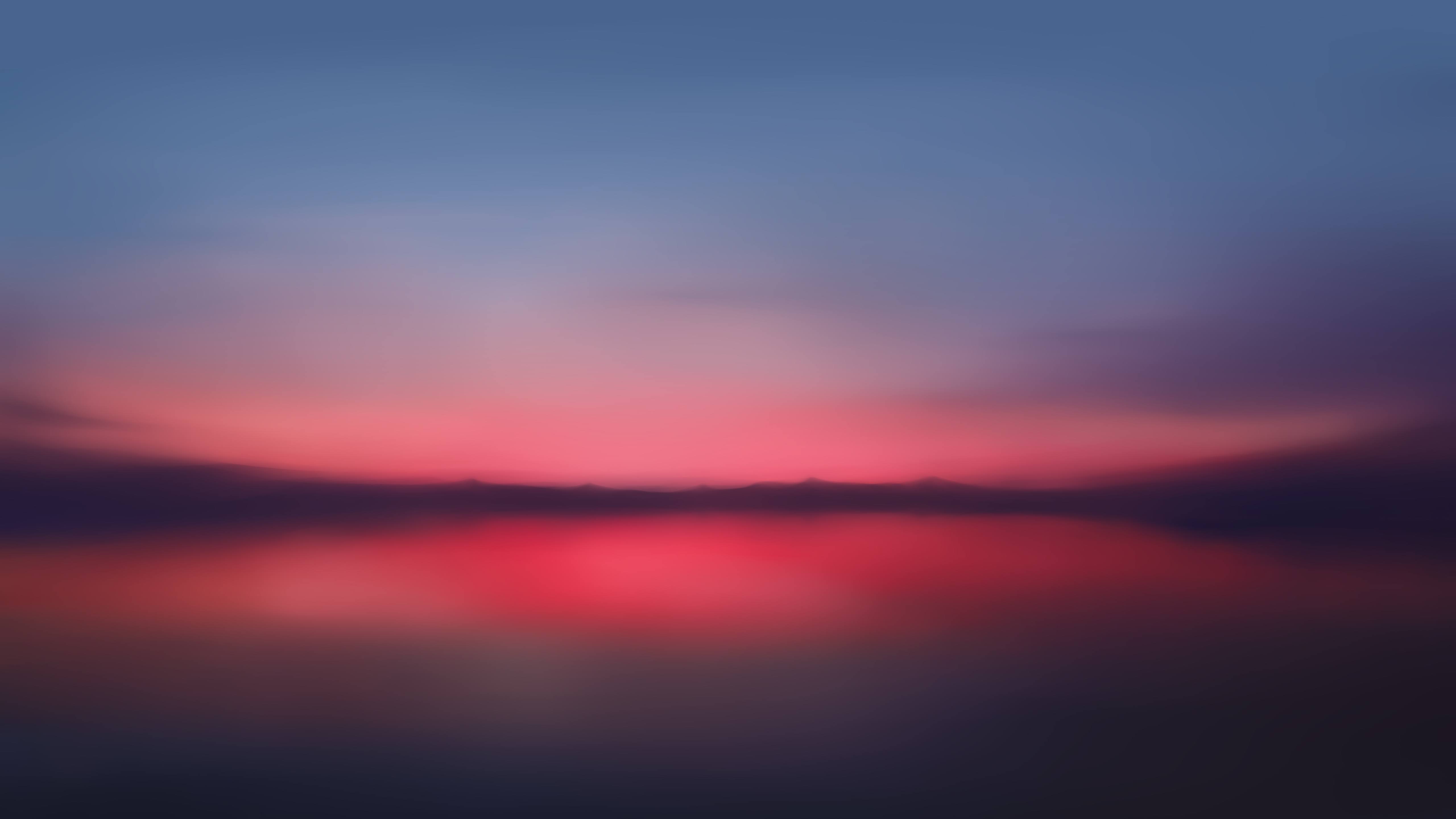 Minimal Reflection Sunset Wallpapers