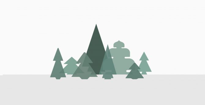 Minimal Tree Wallpapers