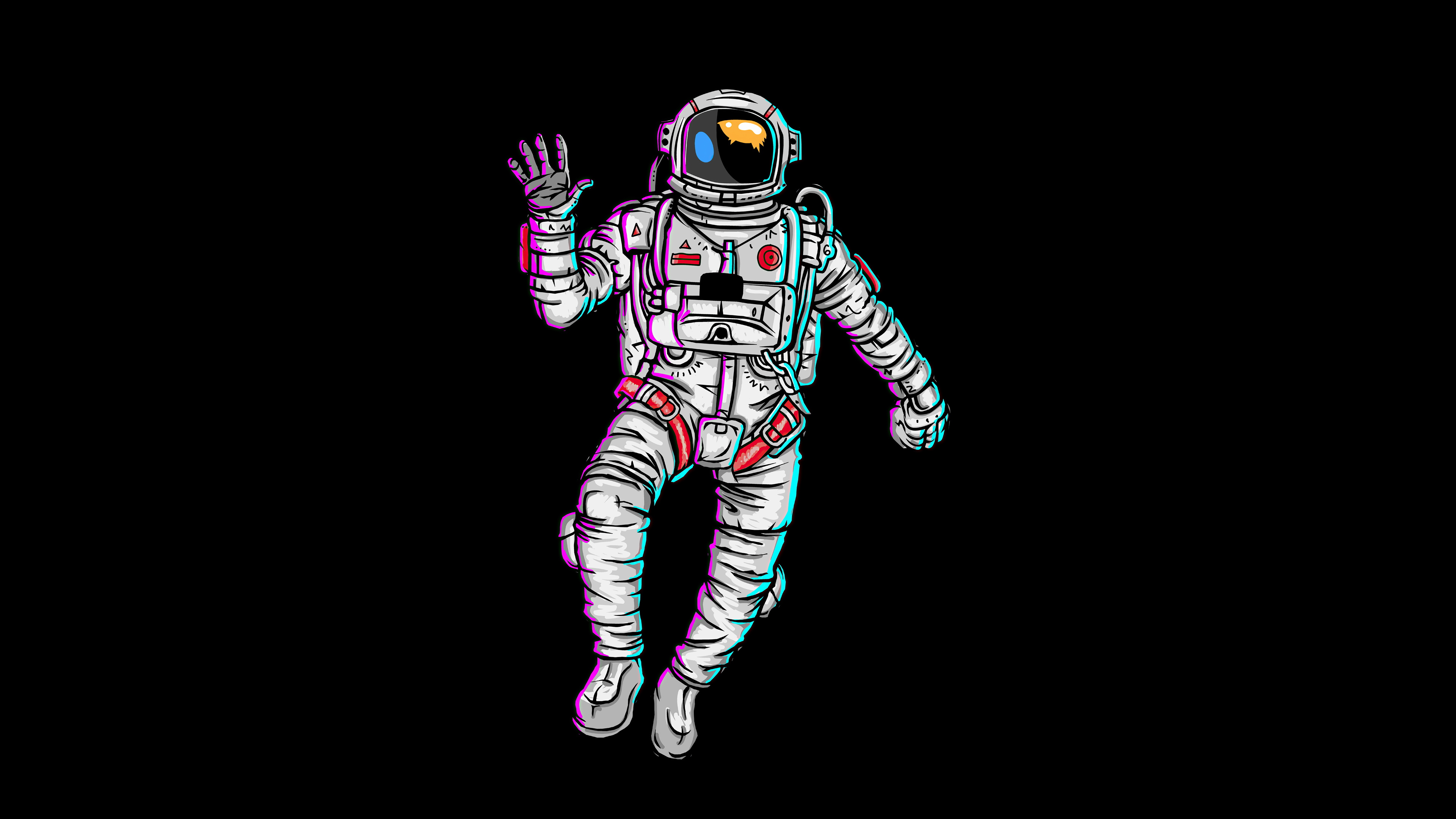 Minimalist Astronaut Wallpapers