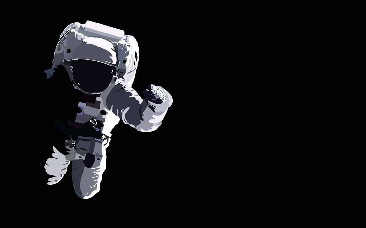 Minimalist Astronaut Wallpapers