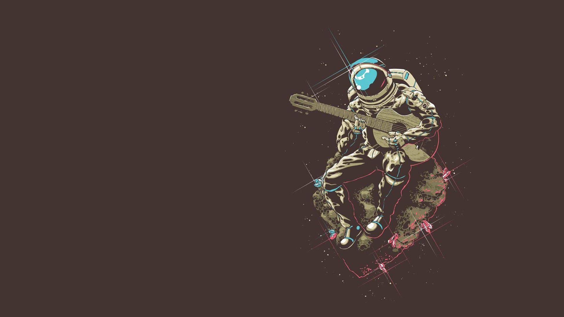 Minimalist Astronaut Wallpapers