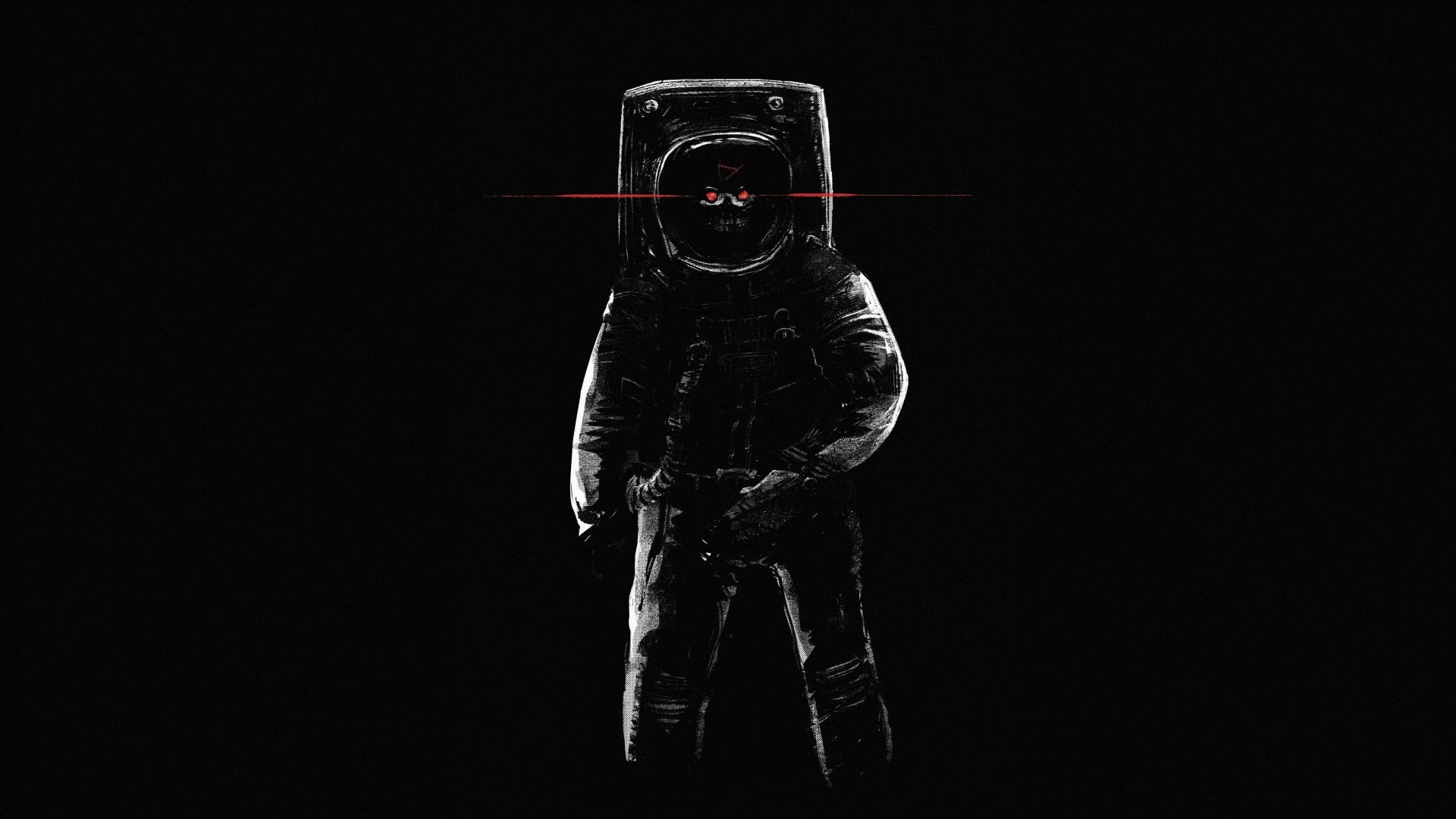 Minimalist Astronaut Wallpapers