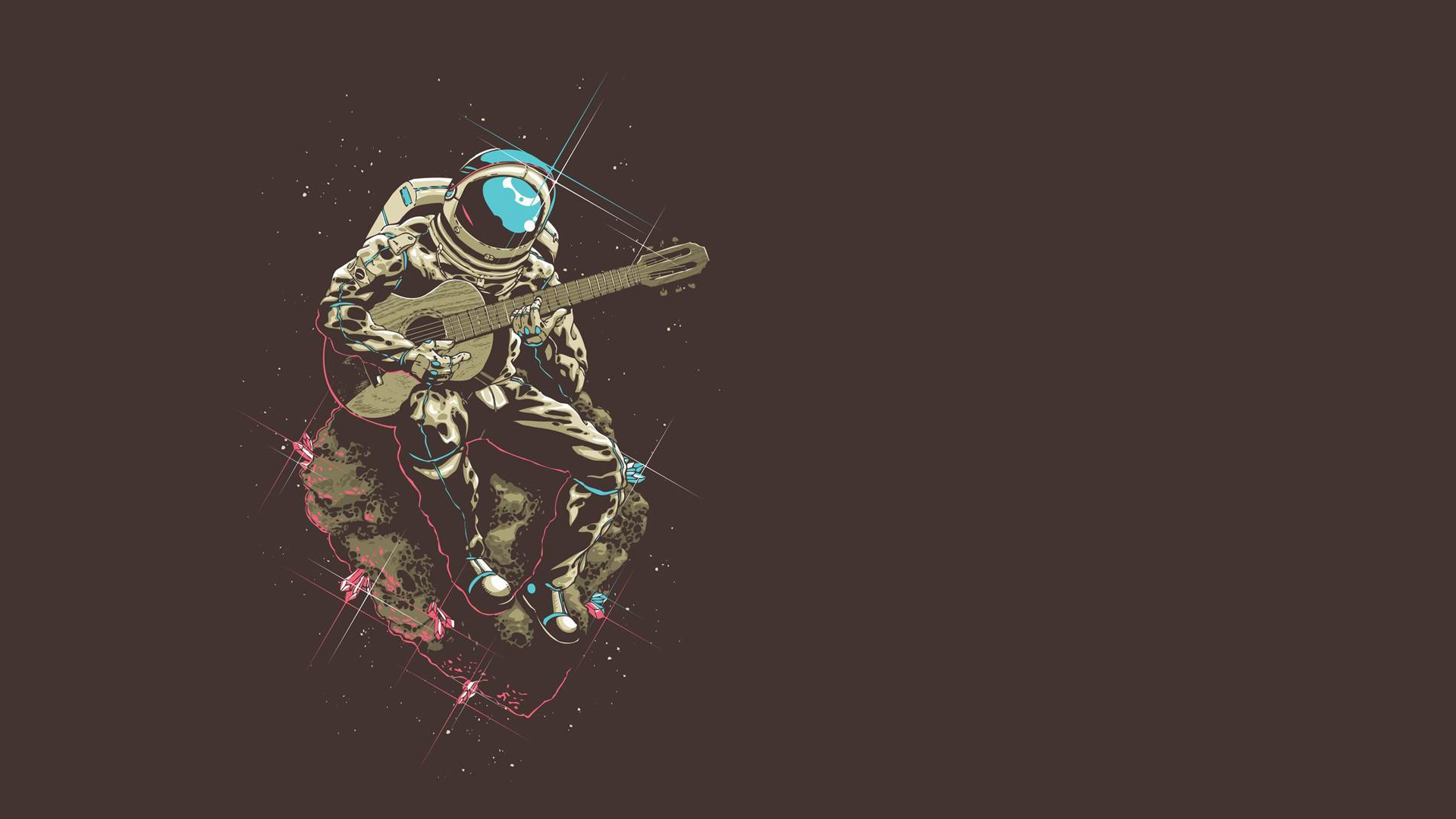 Minimalist Astronaut Wallpapers