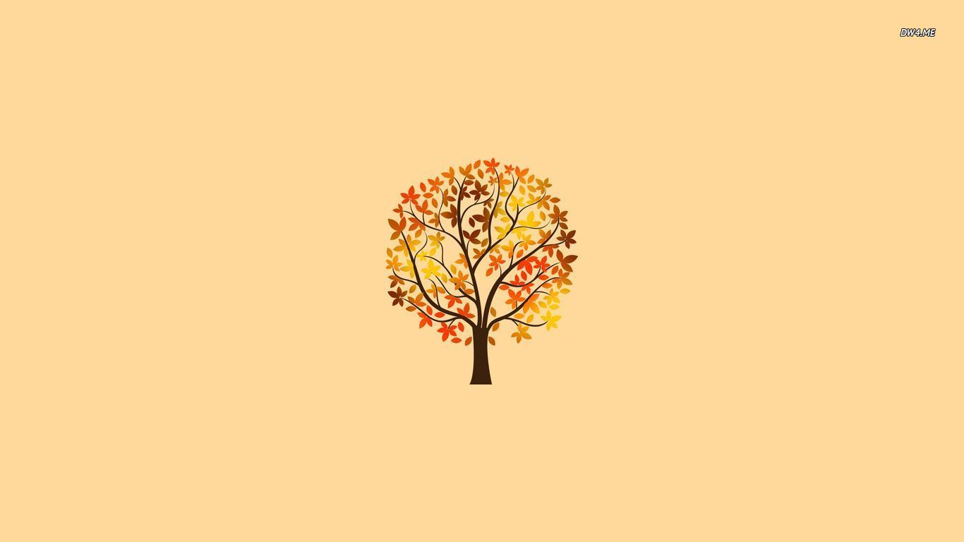 Minimalist Autumn Wallpapers