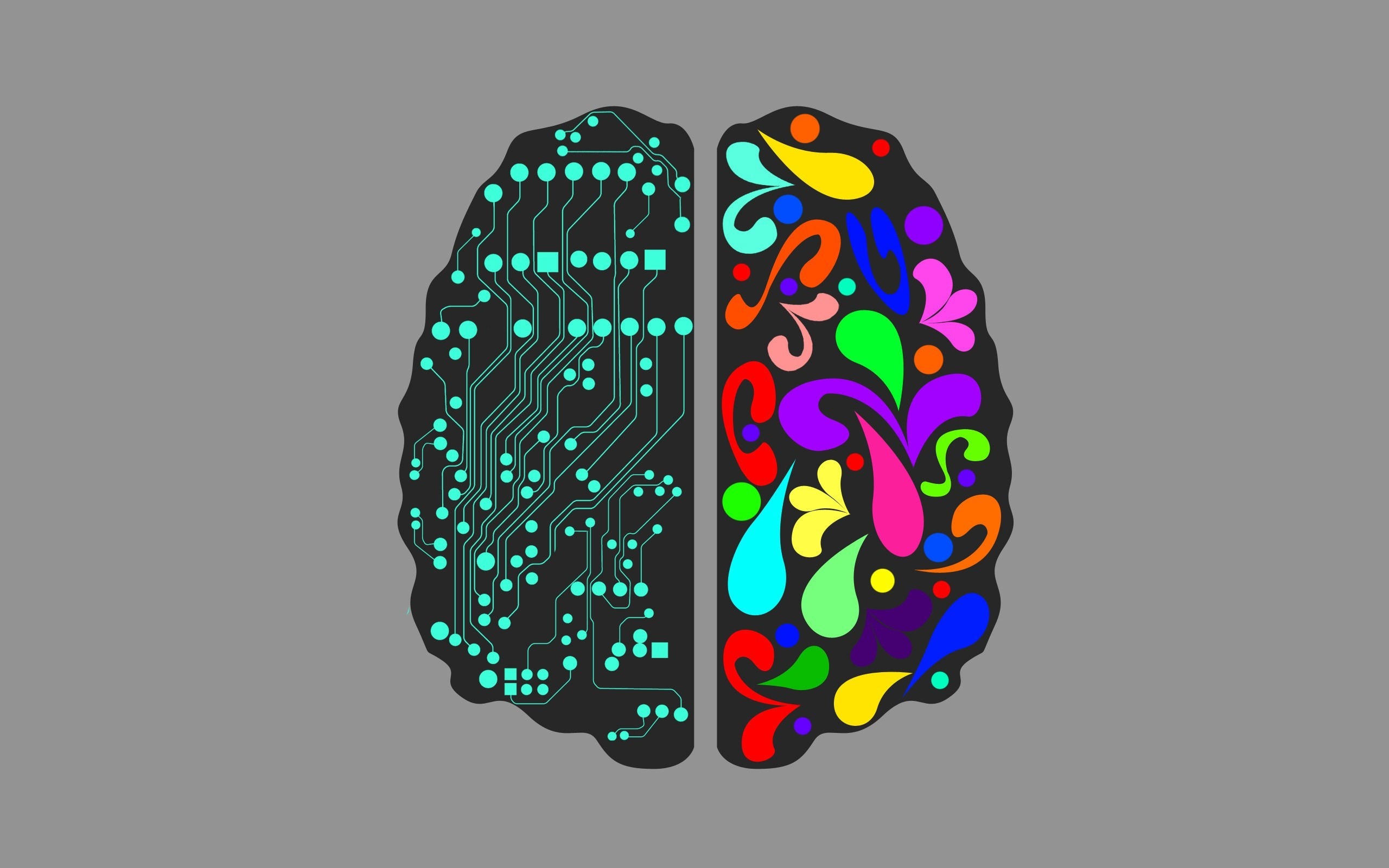 Minimalist Brain Wallpapers