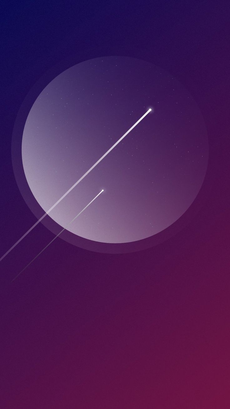 Minimalist Comet Colorful Wallpapers