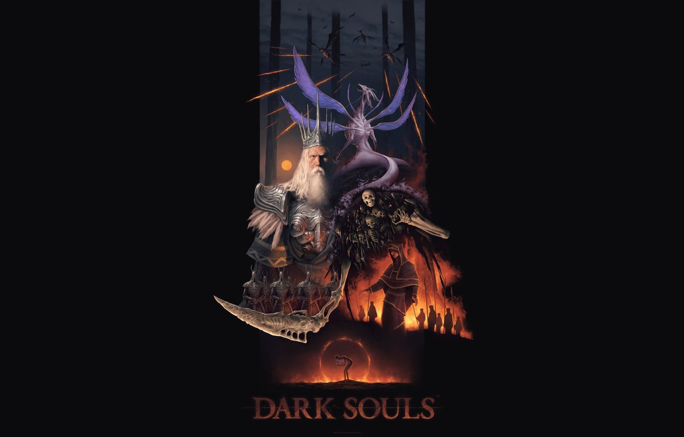 Minimalist Dark Souls Wallpapers