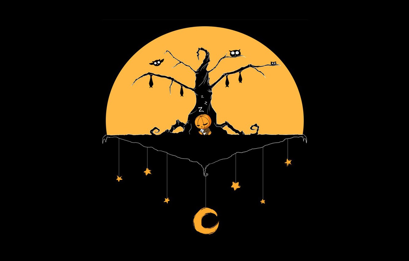 Minimalist Halloween Wallpapers