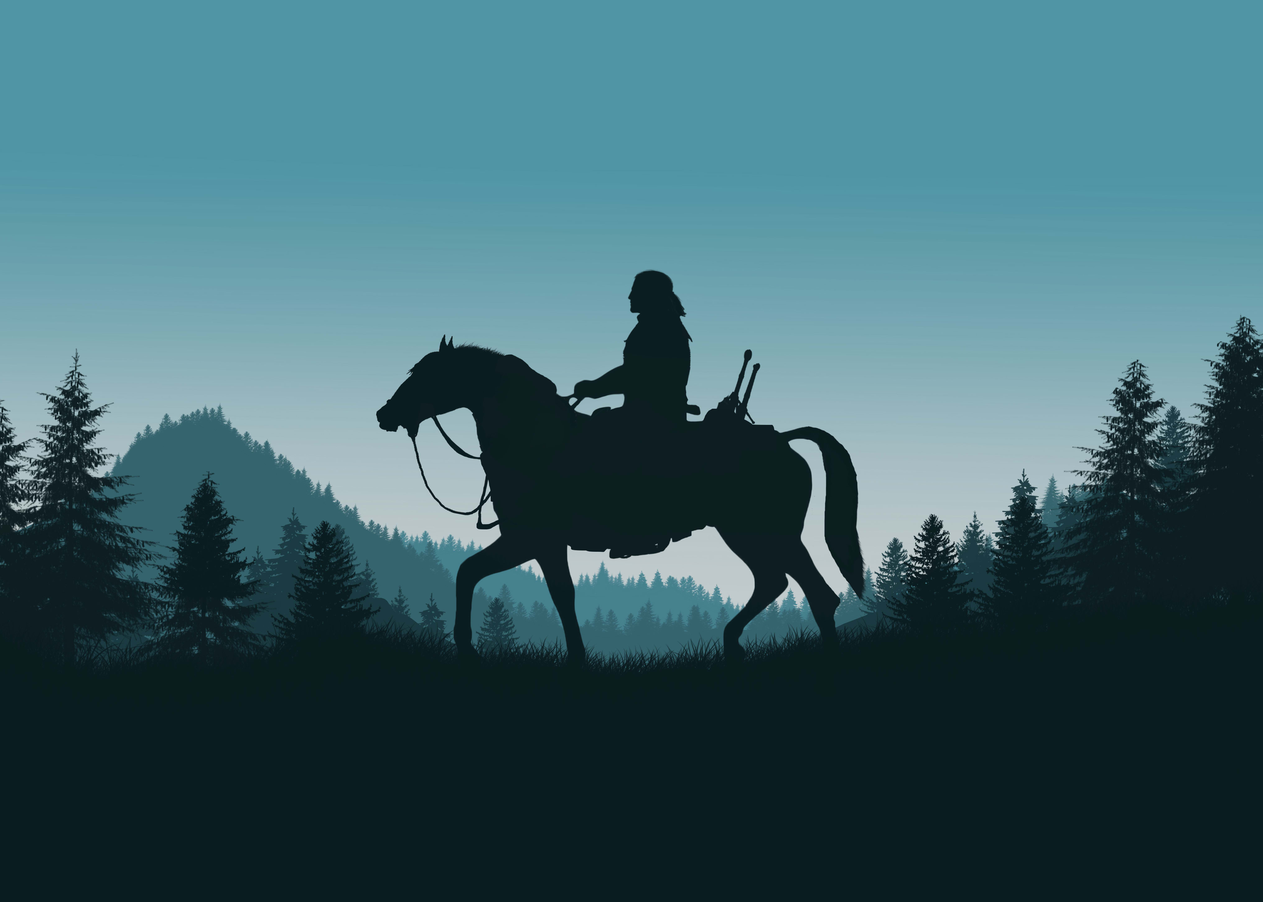 Minimalist Horse Wallpapers