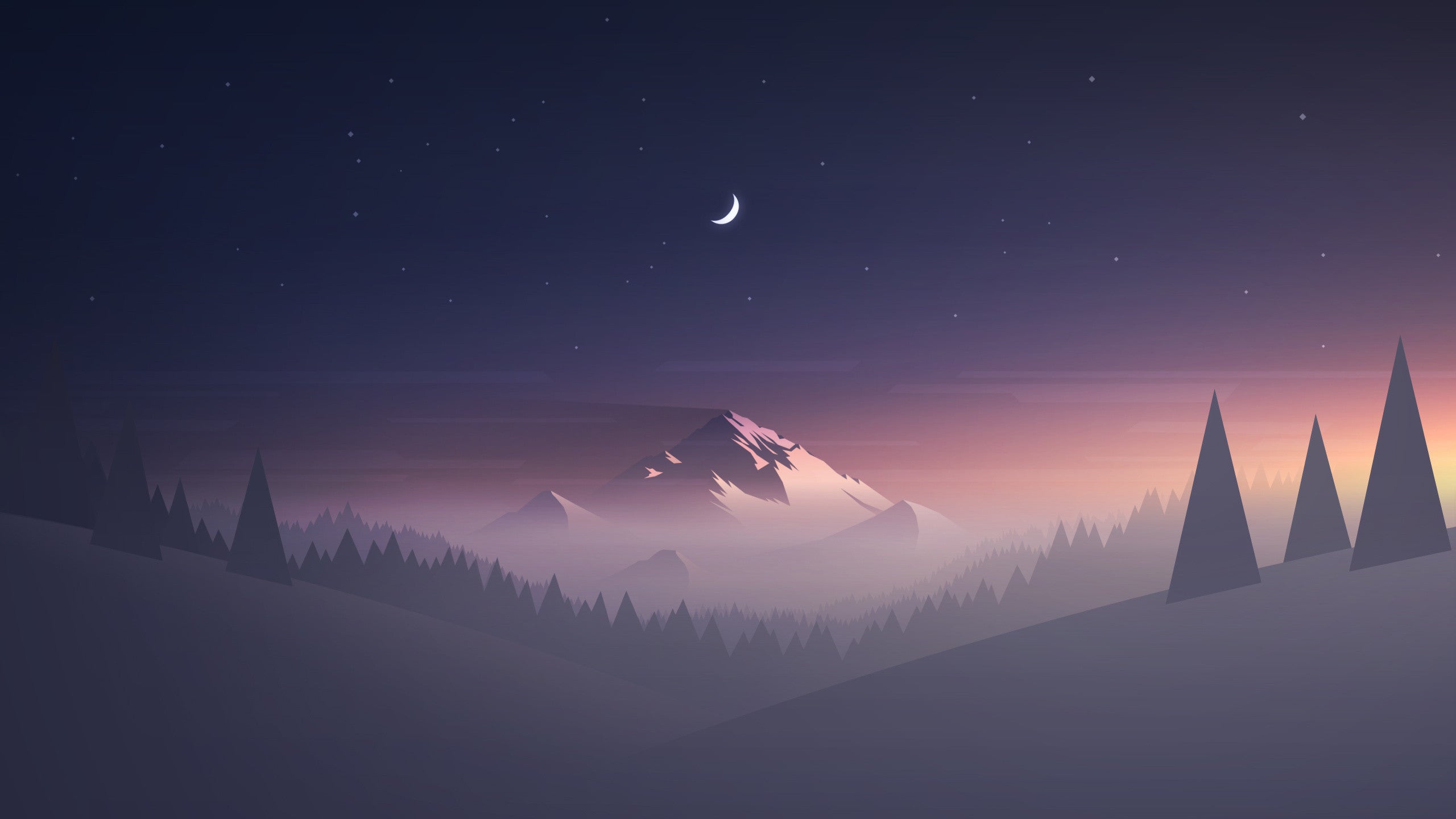 Minimalist Landscape Wallpapers