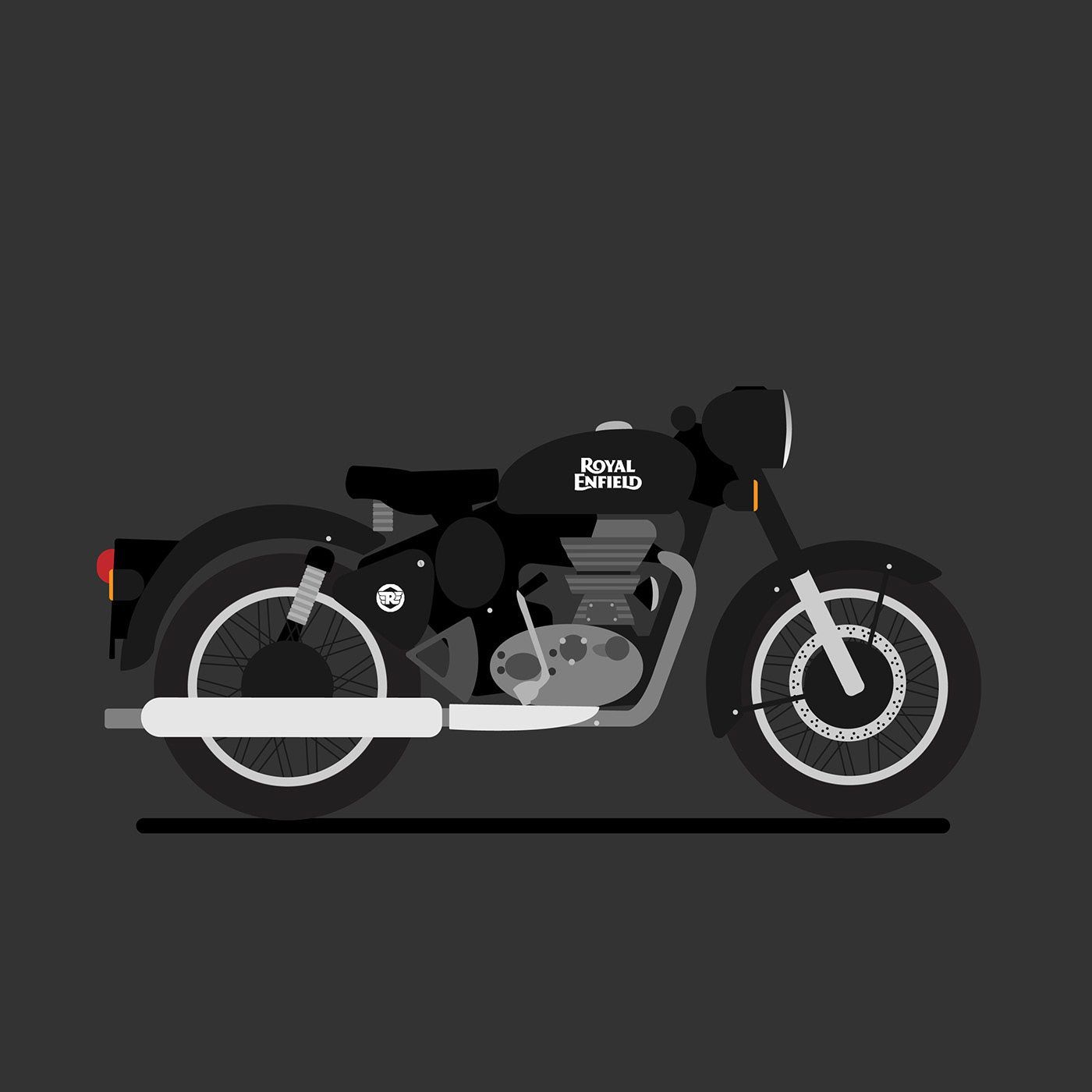 Minimalist Motorcycle Wallpapers