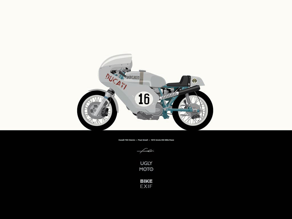 Minimalist Motorcycle Wallpapers