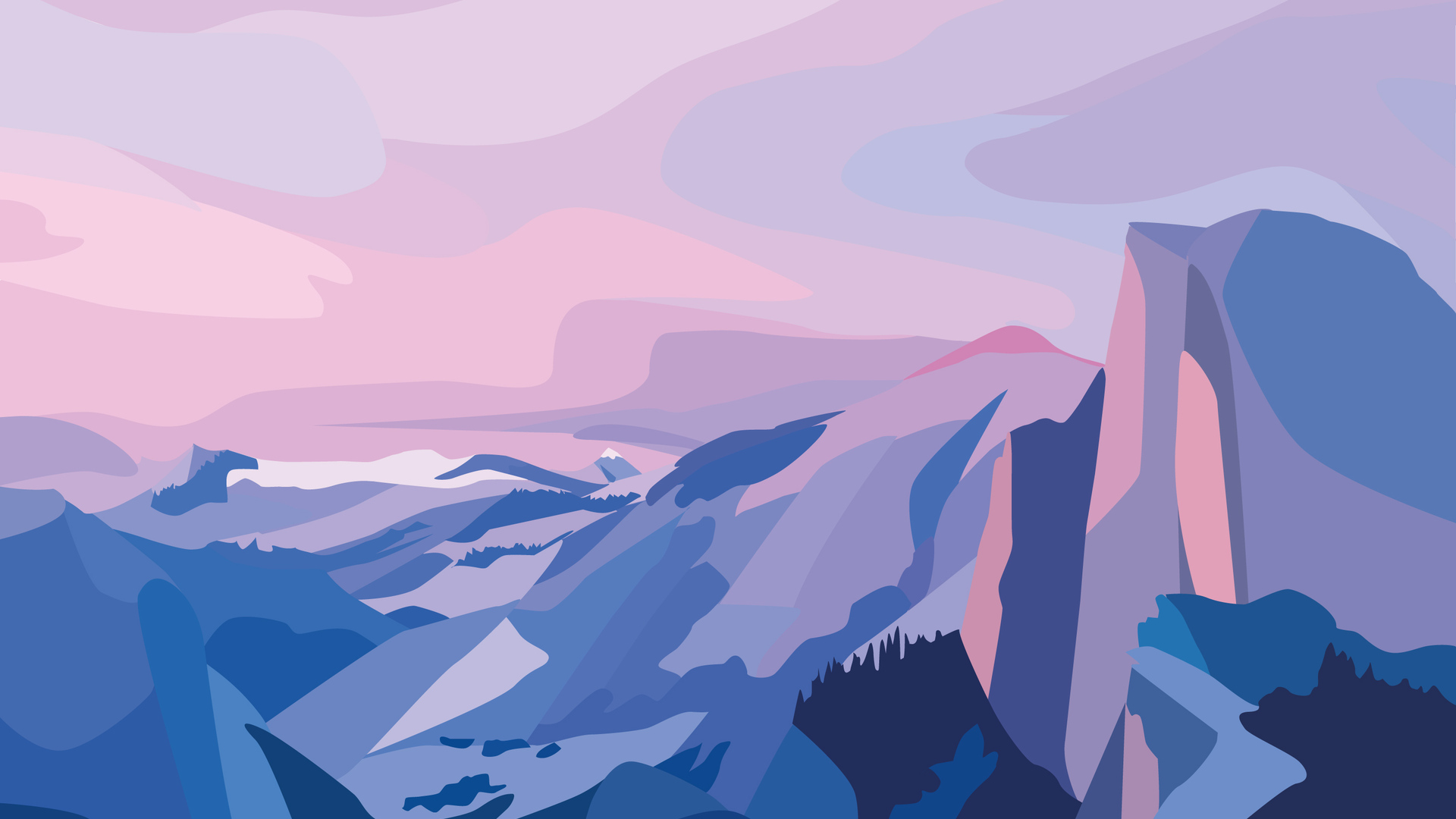 Minimalist Mountain Wallpapers