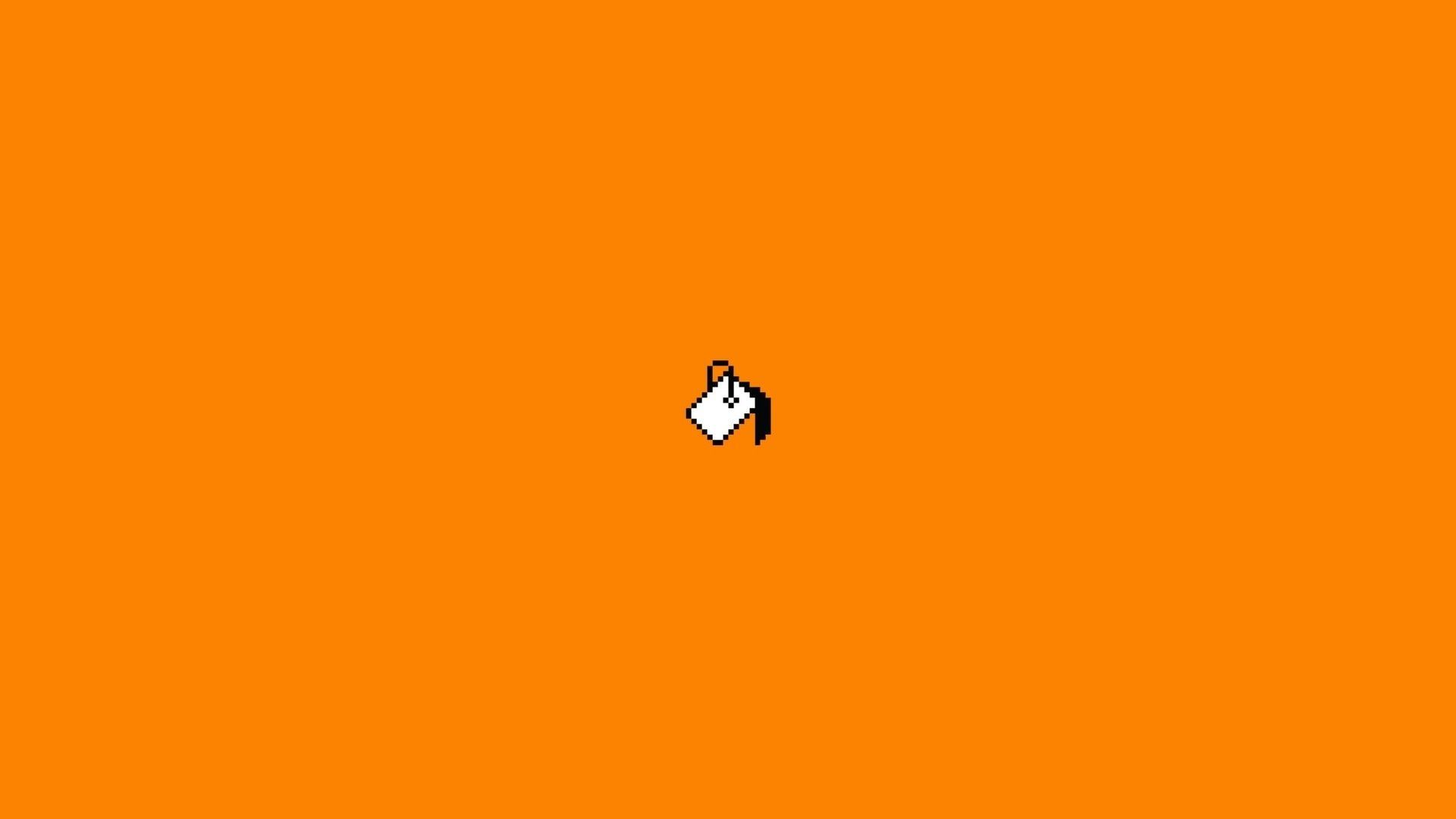 Minimalist Orange Wallpapers