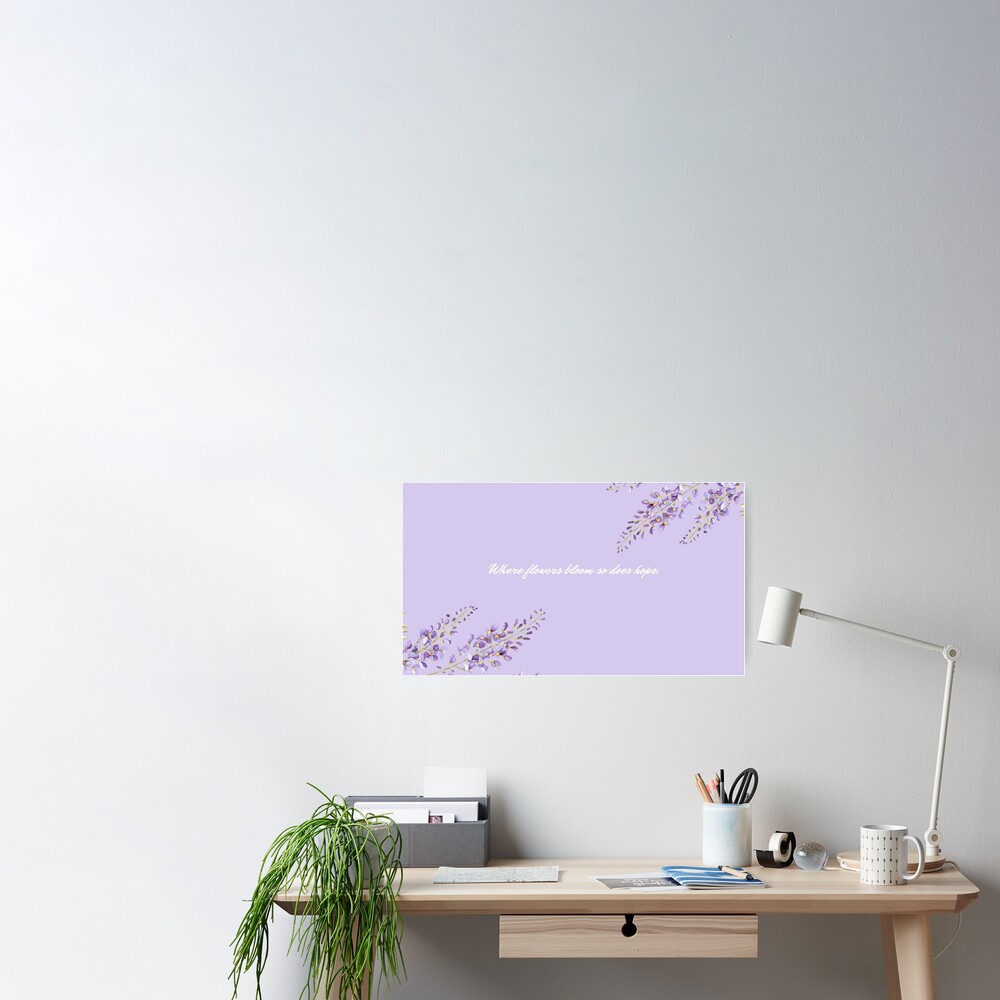 Minimalist Pastel Desktop Plant Wallpapers