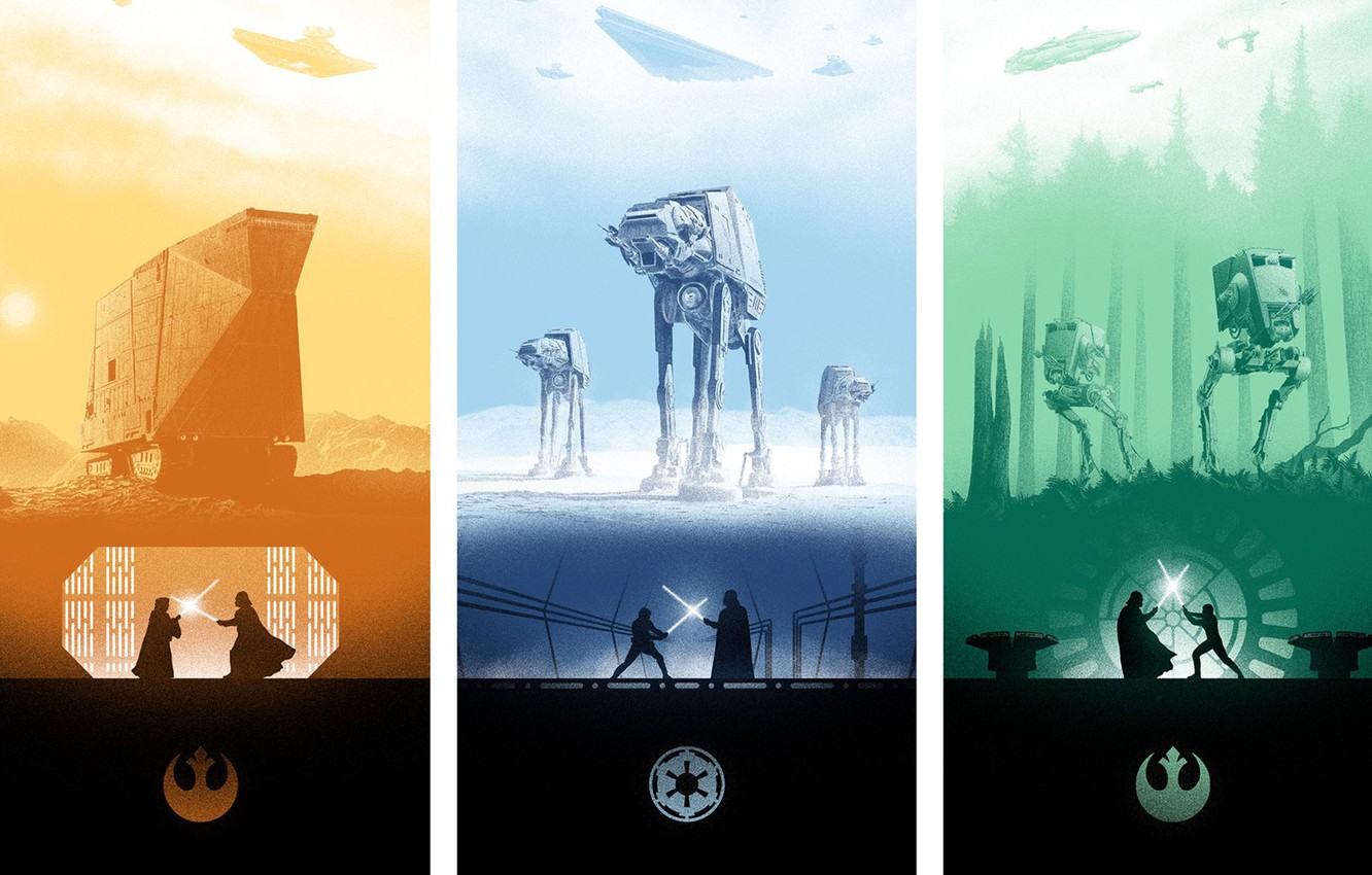 Minimalist Star Wars Empire Wallpapers