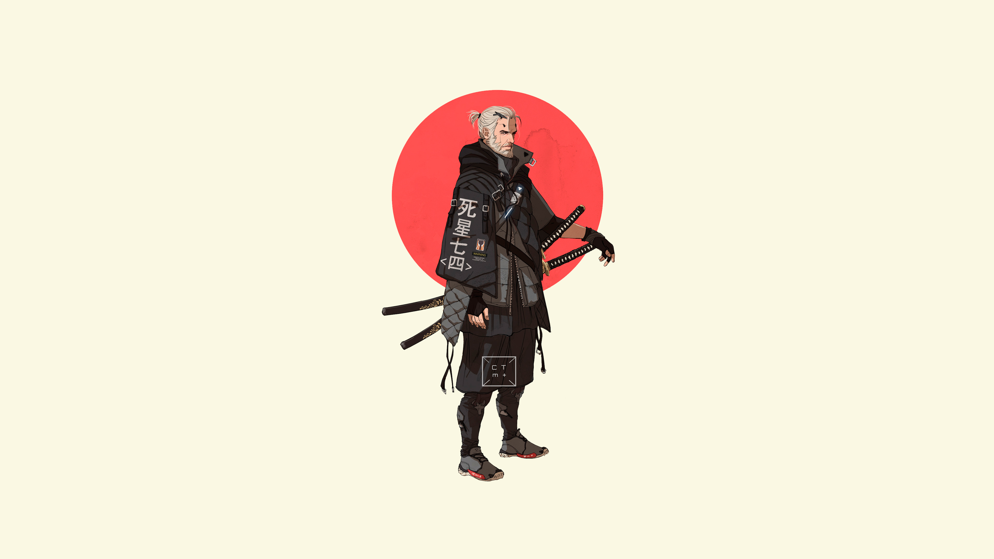 Minimalist The Witcher Wallpapers