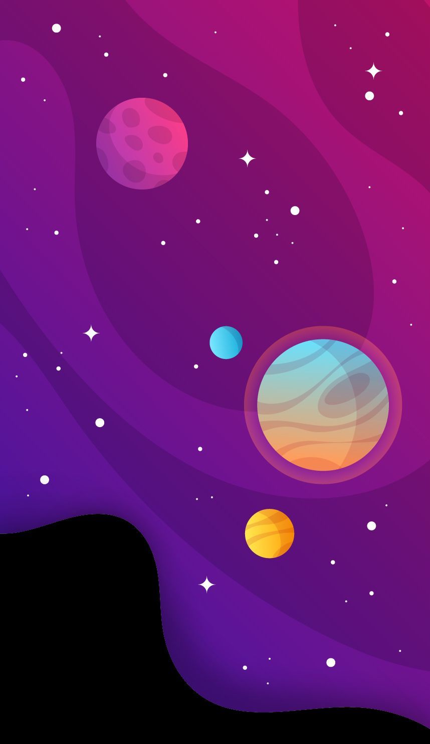 Minimalist Universe Wallpapers