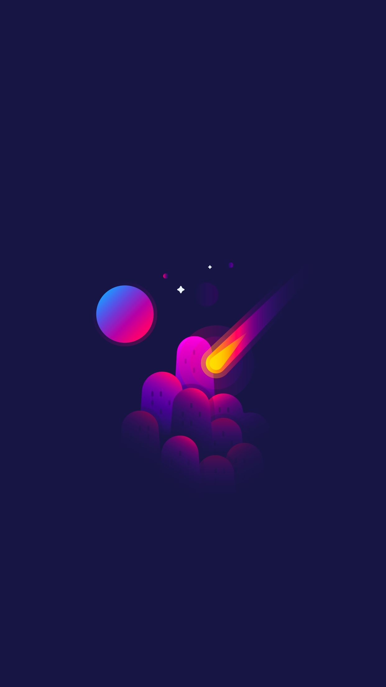 Minimalist Universe Wallpapers