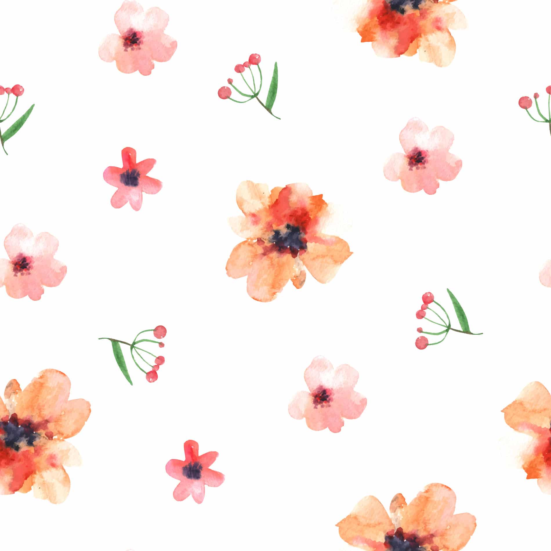 Minimalist Watercolor Wallpapers