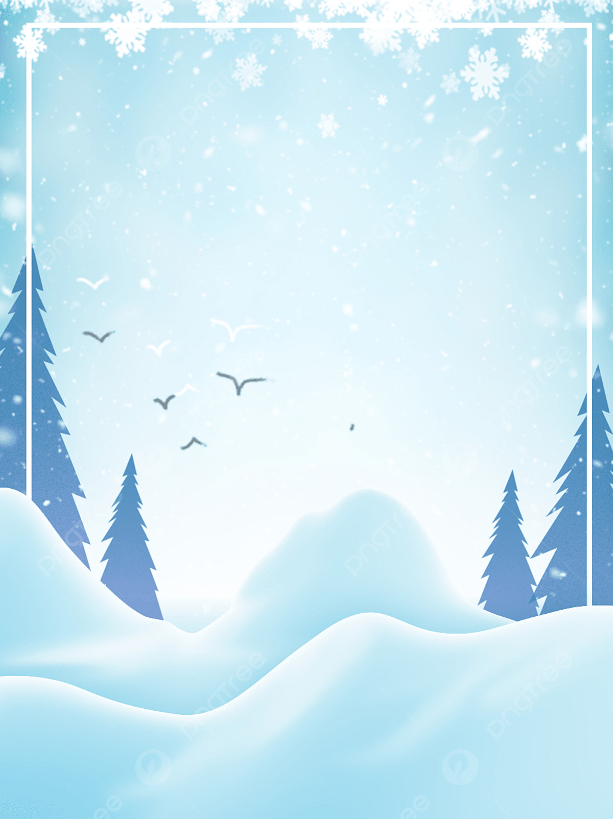 Minimalist Winter Wallpapers