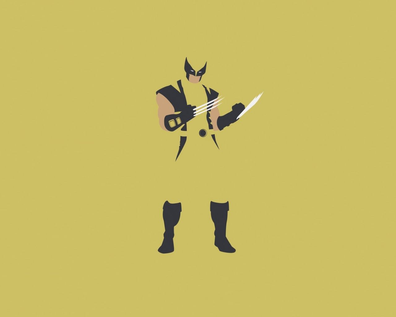 Minimalist Wolverine Wallpapers