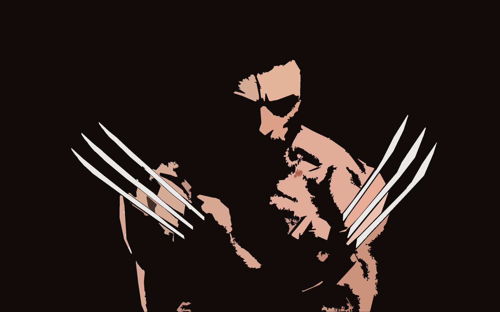 Minimalist Wolverine Wallpapers