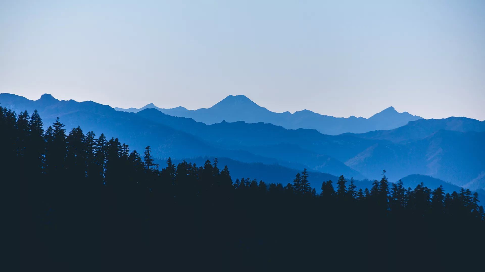 Mountain Peaks Minimal Wallpapers