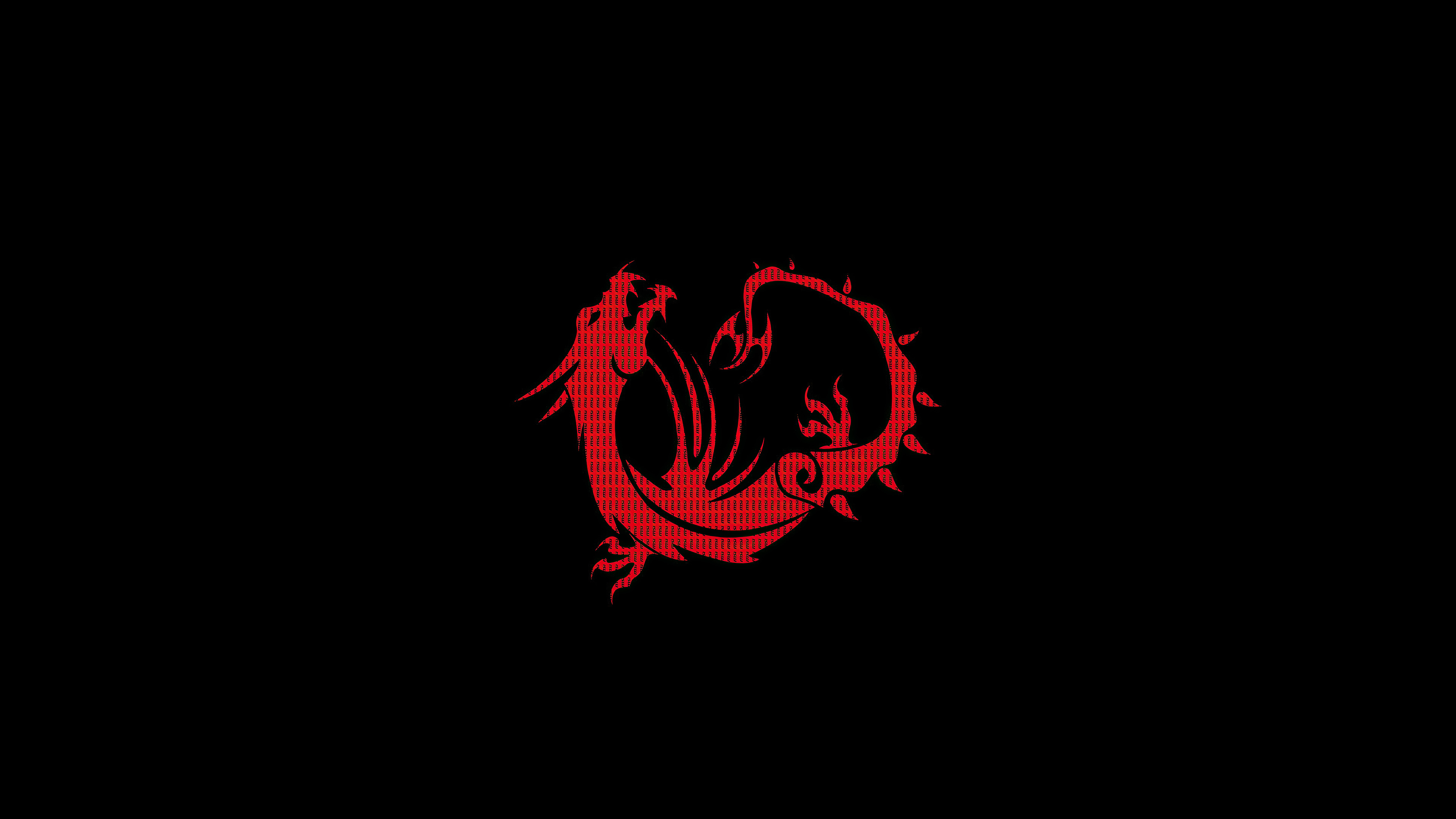 Msi 4K Dragon Minimal Wallpapers