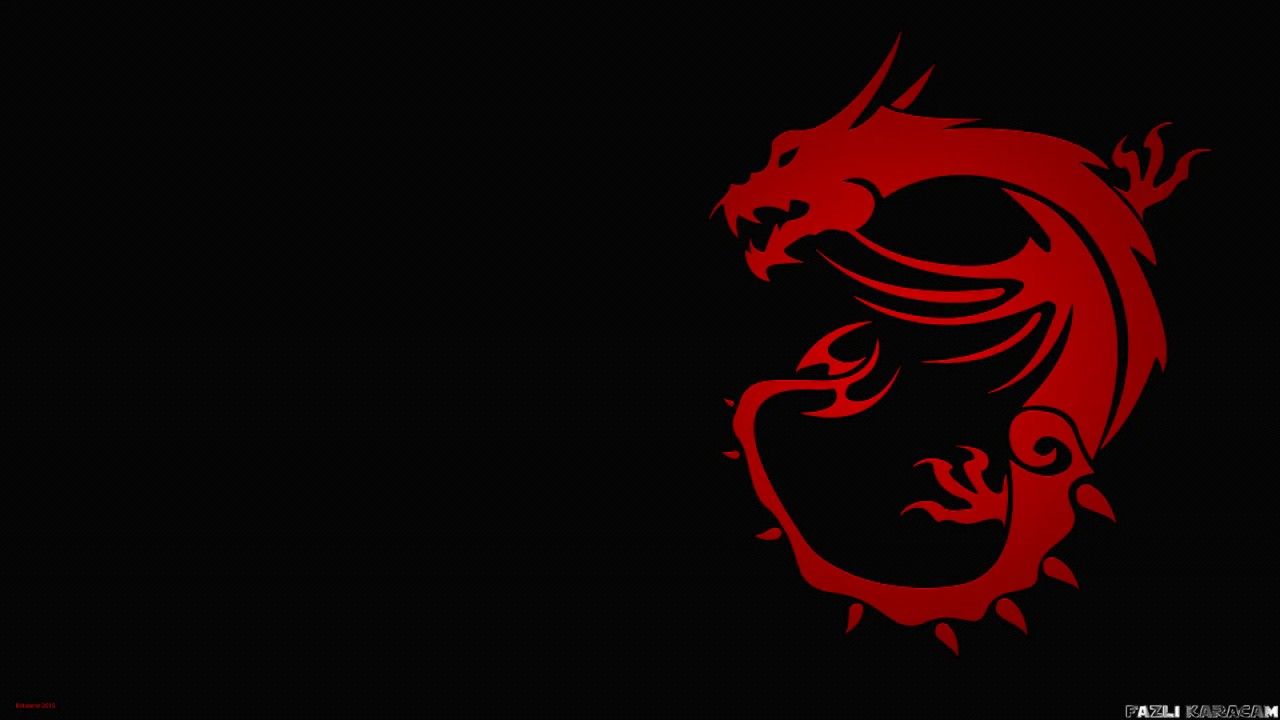 Msi 4K Dragon Minimal Wallpapers