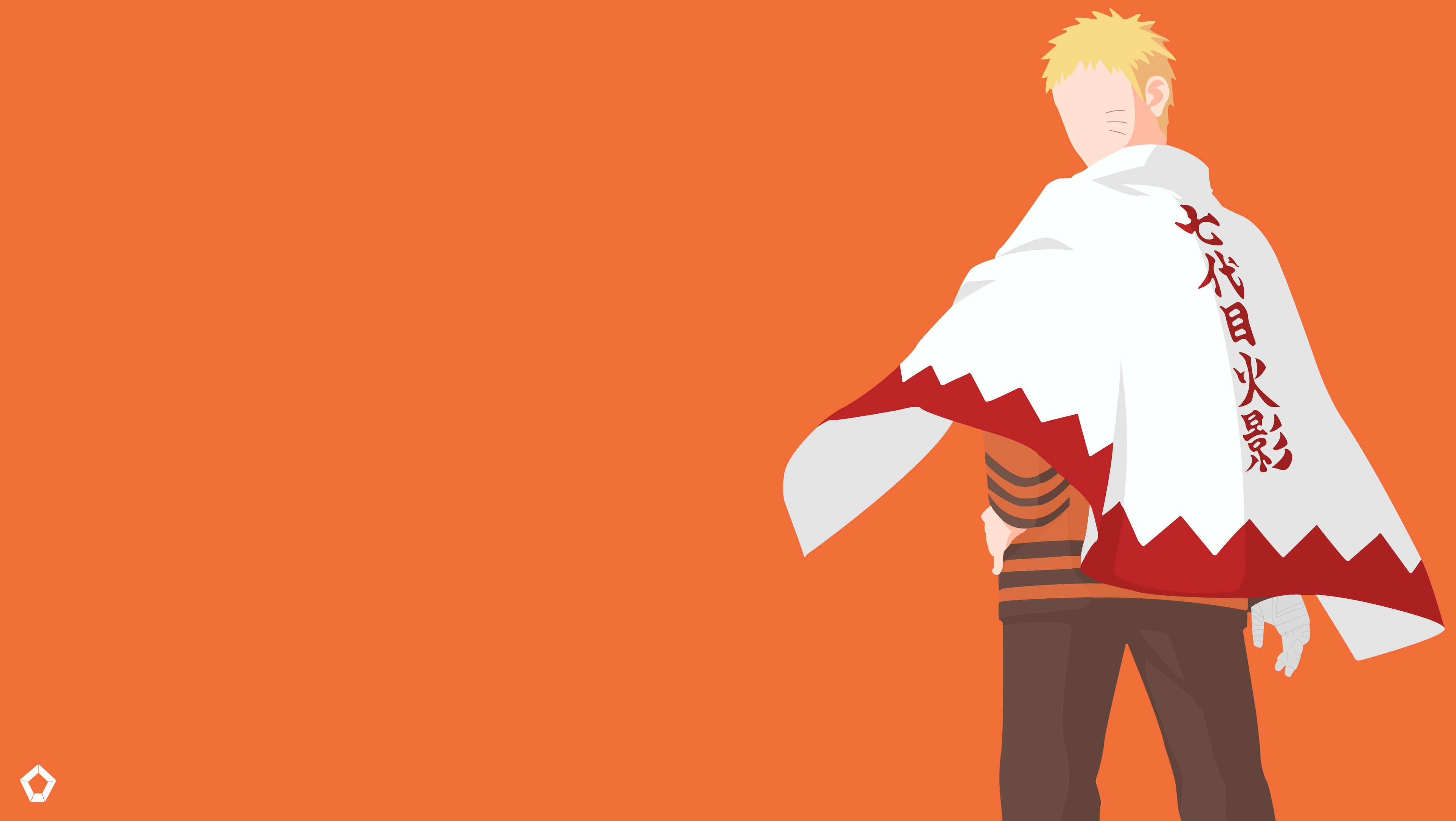 Naruto Uzumaki Minimalist Wallpapers