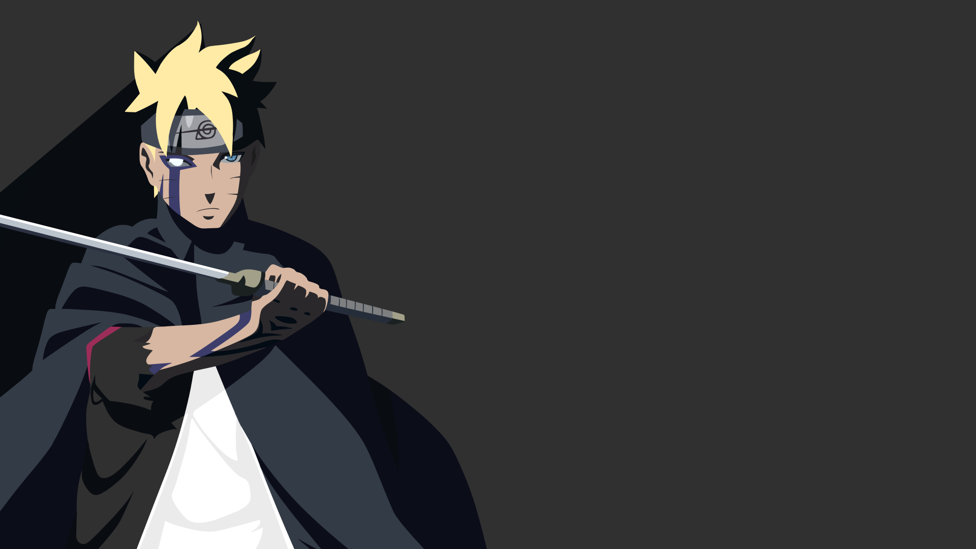 Naruto Uzumaki Minimalist Wallpapers