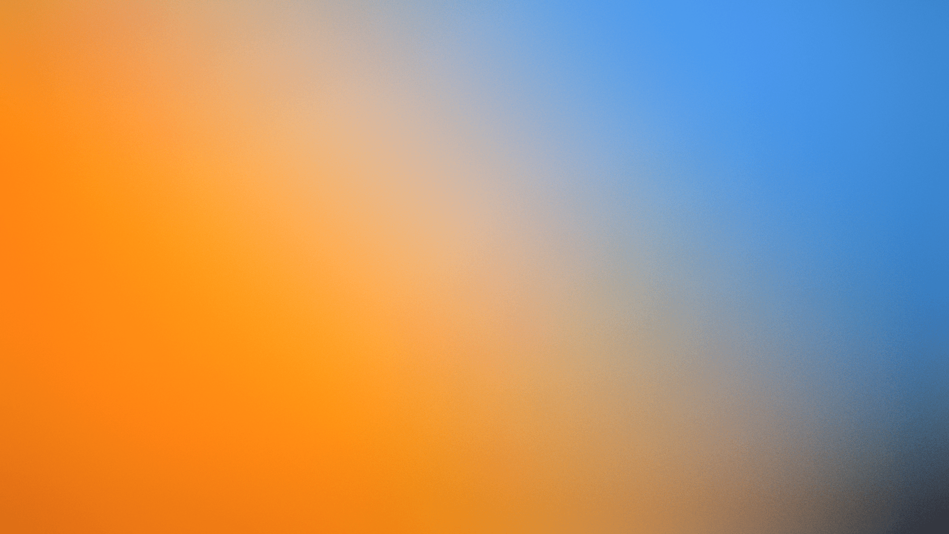 Orange And Blue Fire And Ice Gradient Wallpapers