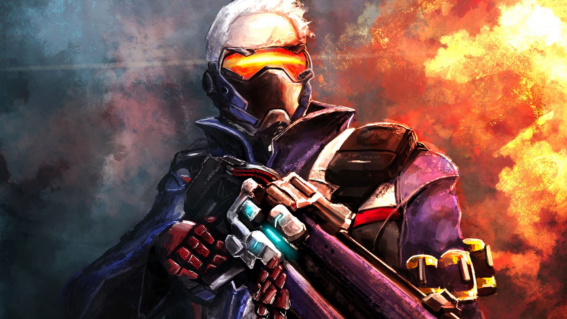 Overwatch Soldier 76 Artwork Wallpapers