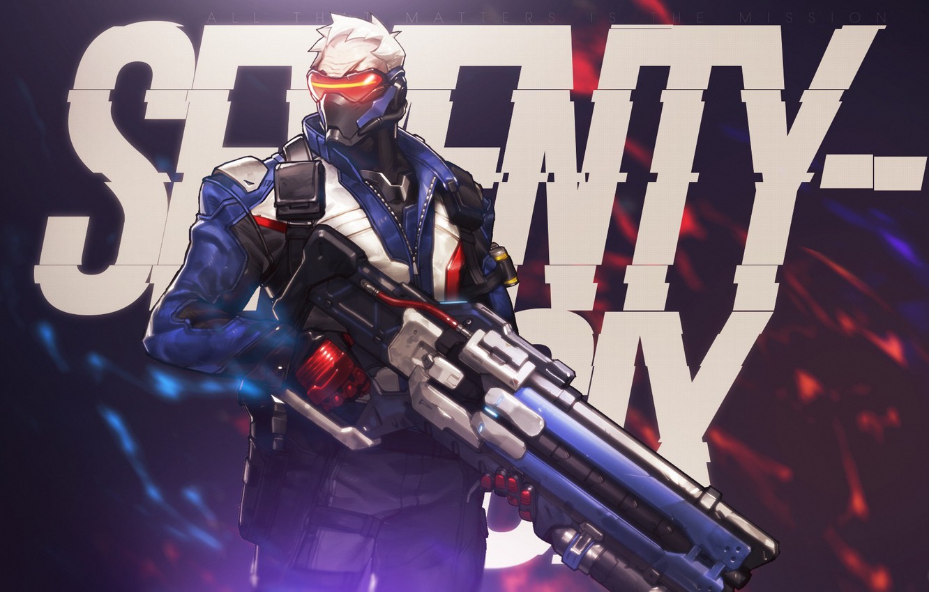 Overwatch Soldier 76 Artwork Wallpapers