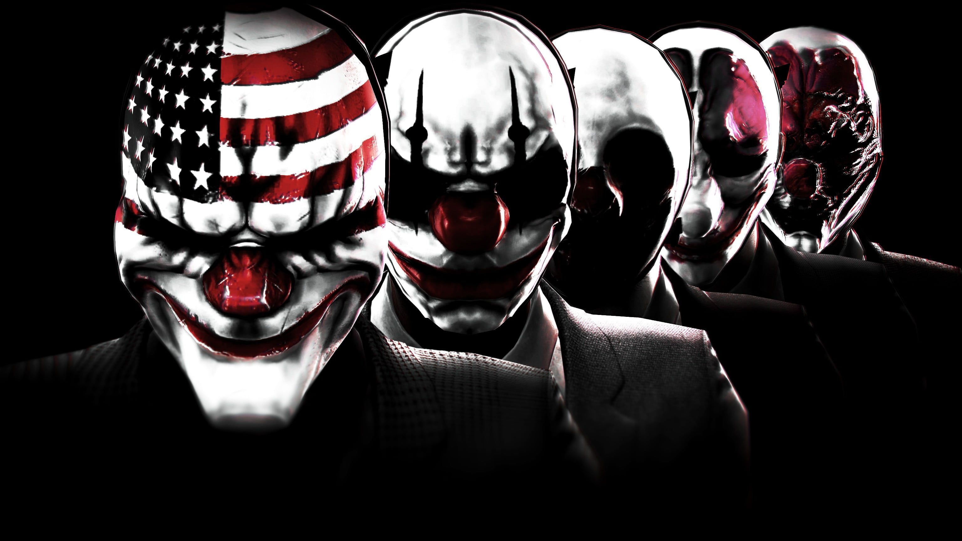 Payday Masks Wallpapers