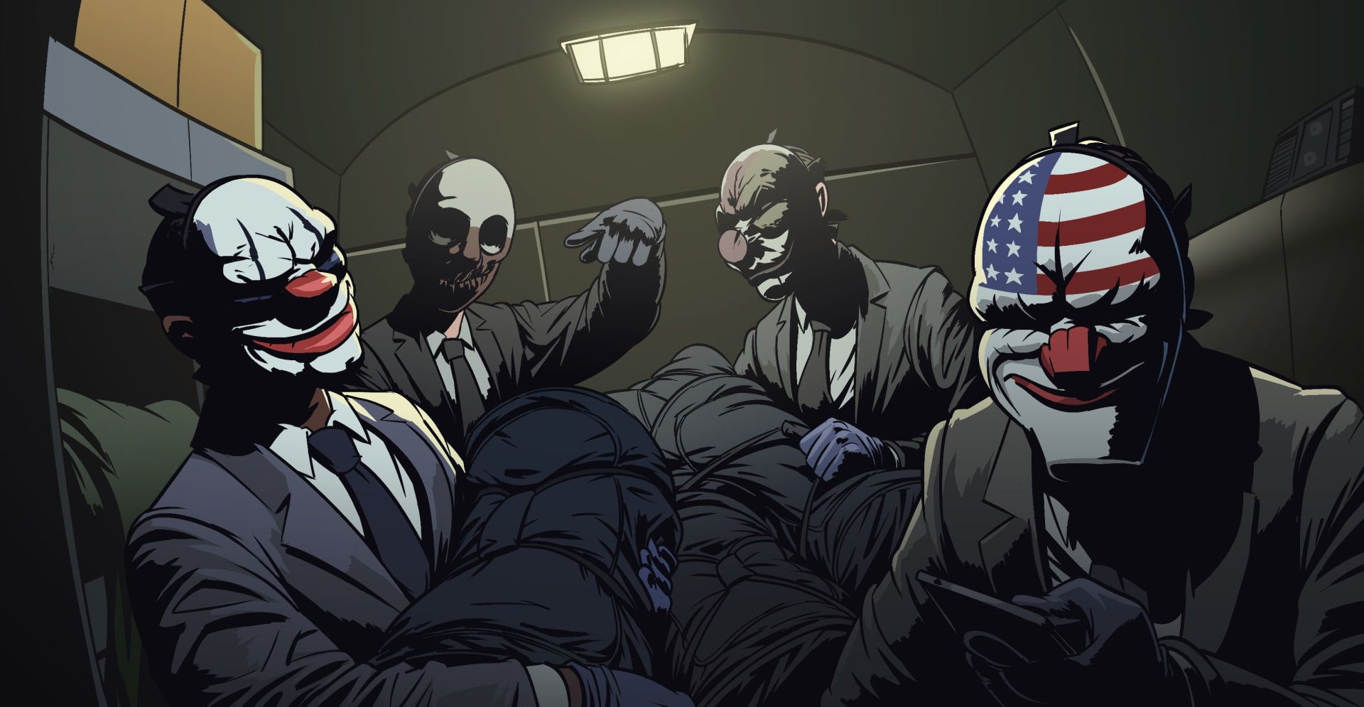 Payday Masks Wallpapers