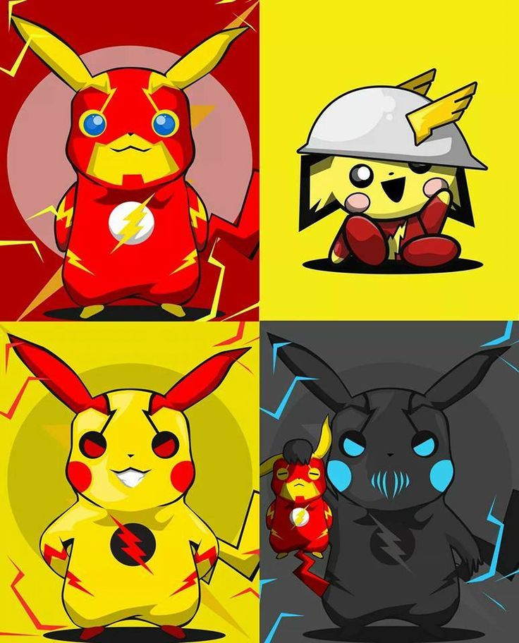 Pikachu X Flash Wallpapers