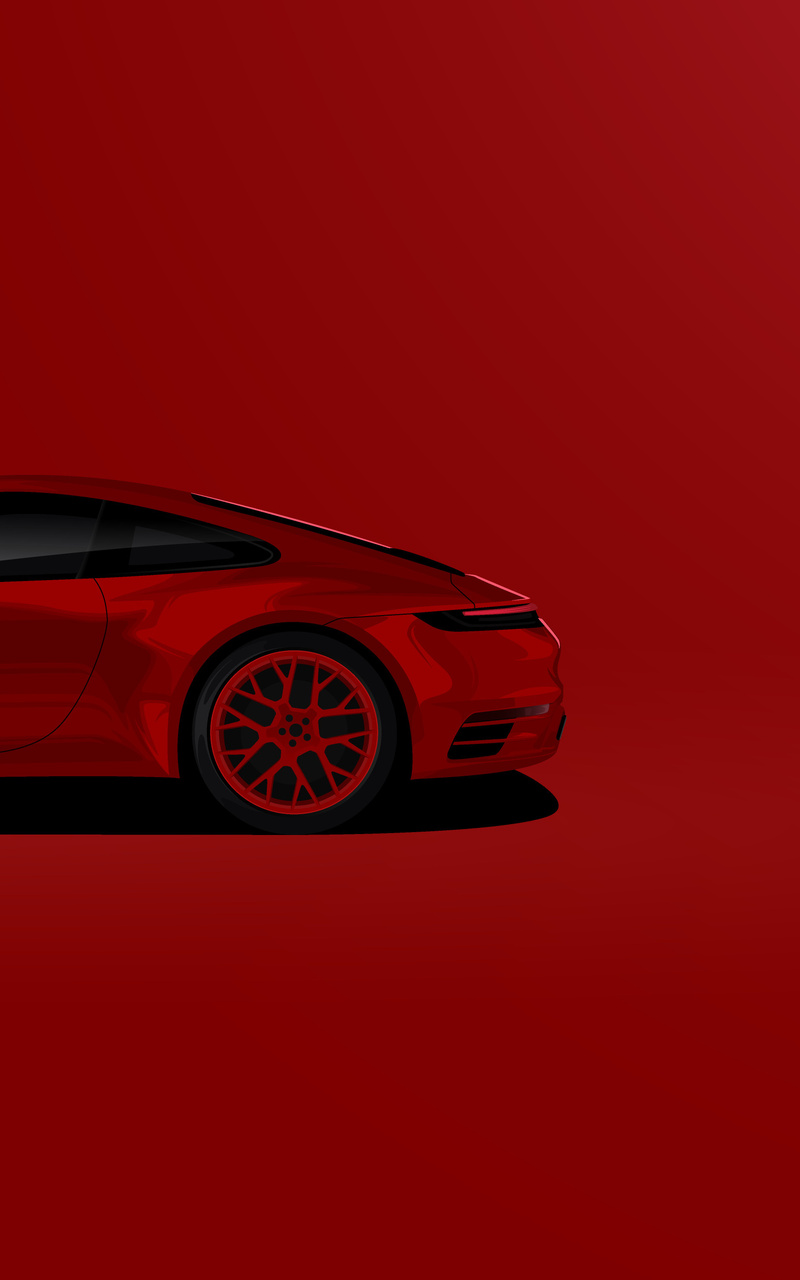 Porsche 911 Minimal Wallpapers