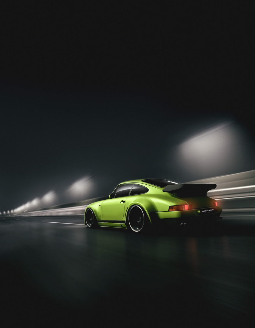 Porsche Minimal Wallpapers