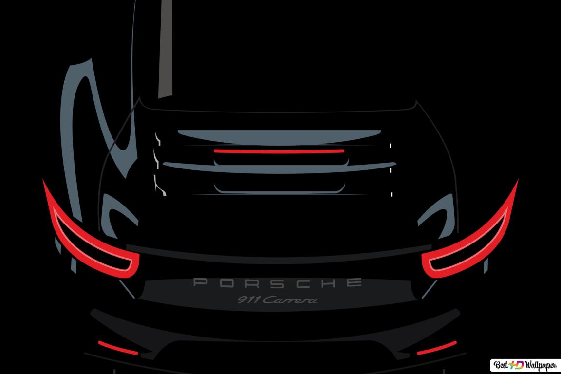 Porsche Minimal Wallpapers