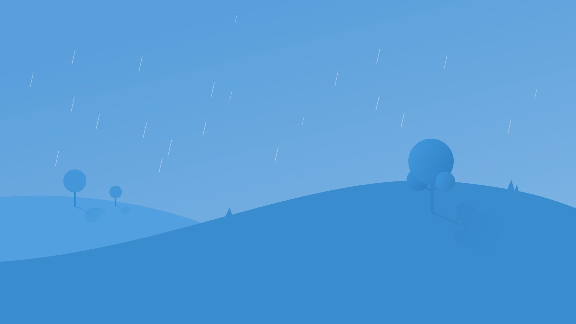 Rainy Day Minimal Wallpapers