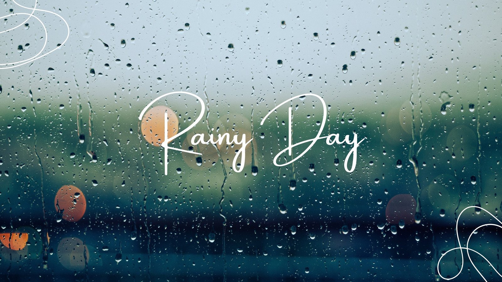 Rainy Day Minimal Wallpapers