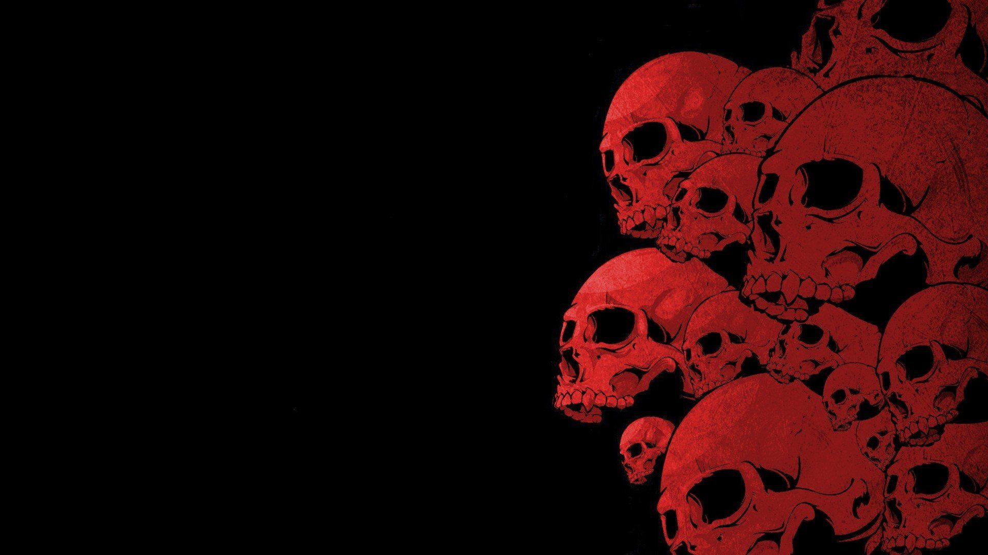 Red Skull Ascii Wallpapers