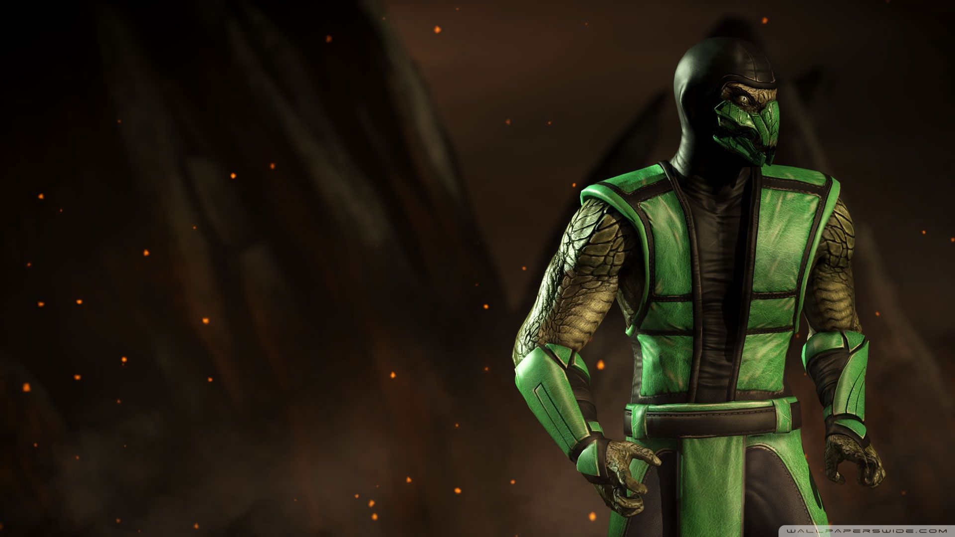 Reptile Mortal Kombat Minimal Wallpapers