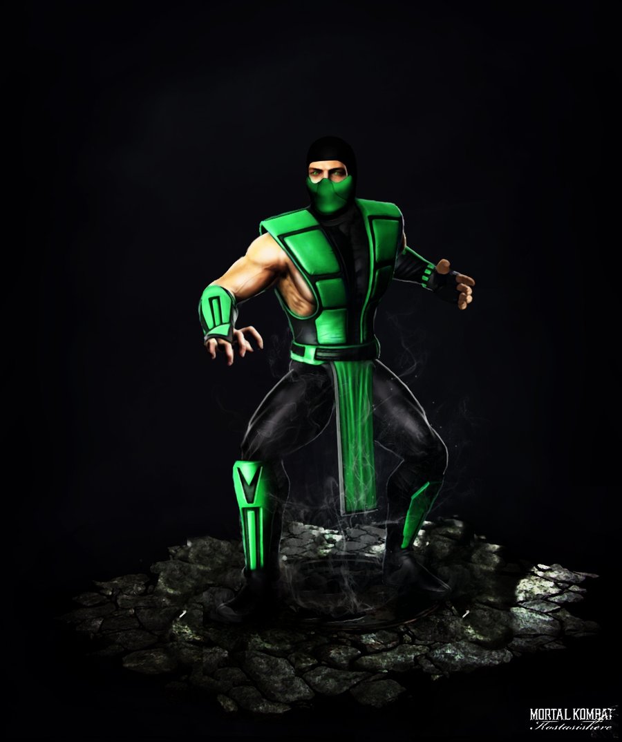 Reptile Mortal Kombat Minimal Wallpapers