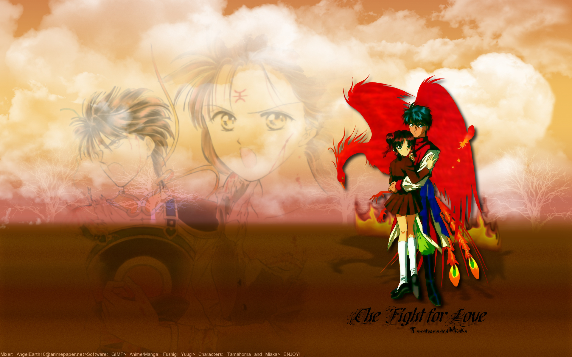 Ri Houjun 4K Fushigi Yuugi Wallpapers