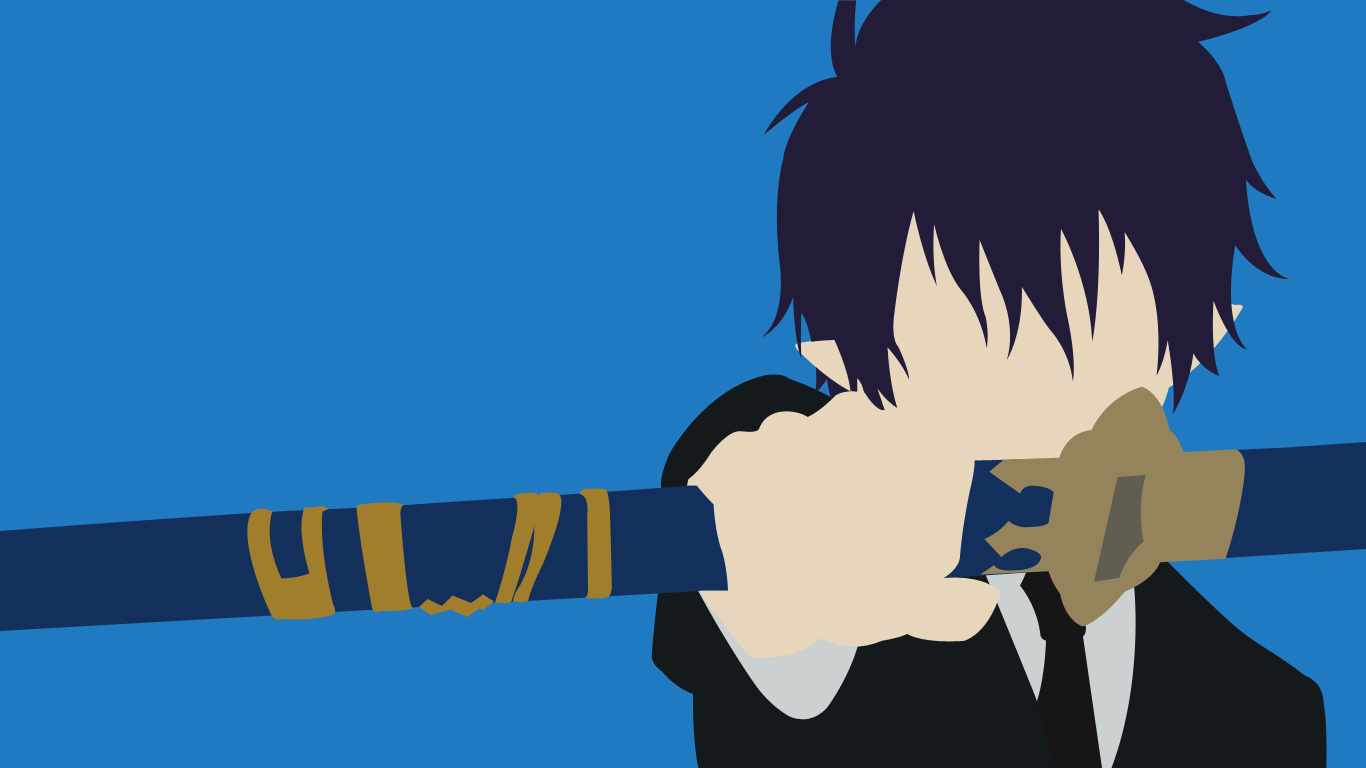 Rin Okumura Minimalist Wallpapers